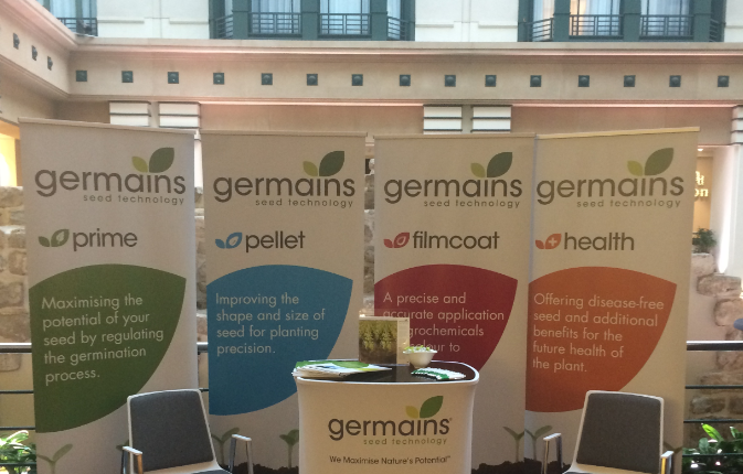 Germains stand at IIRB Congress, Brussels