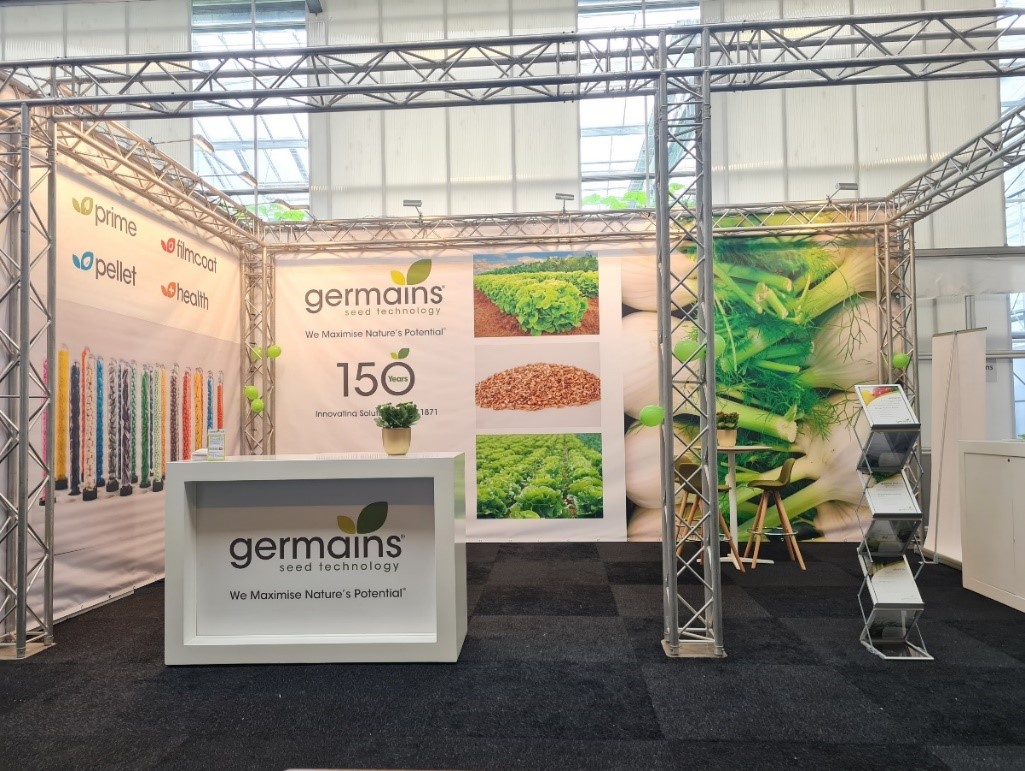 Germains Seed Technology stand at Seed Meets Technology 2021